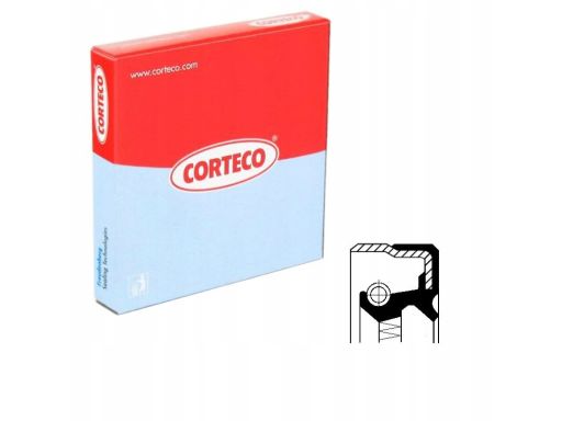 01019886B Uszczelniacz Wałka Manualnej Skrzyni Bie Co01019886B Corteco