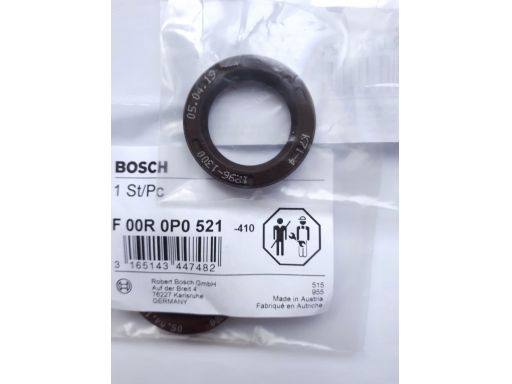 F 00R 0P0 521 Oring Przelewu Systemu Common Rail F 00R 0P0 521 Bosch