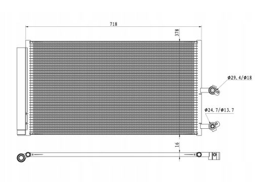 350450 Skraplacz Klimatyzacji Nrf 350450 Nrf