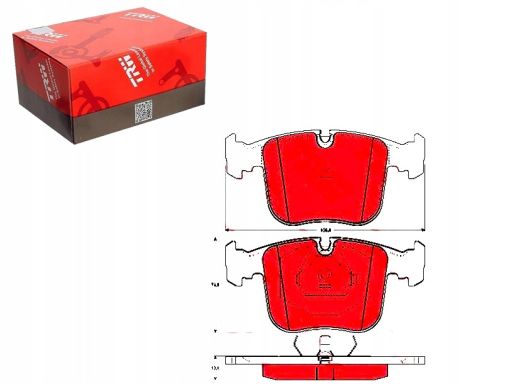 Klocek Hamulcowy Kpl. Gdb1118