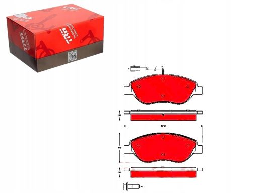 Klocek Hamulcowy Kpl. Gdb1484