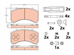 Klocek Hamulcowy Kpl. Gdb5110