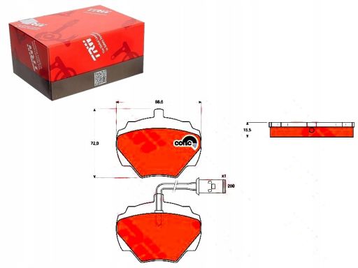 Klocek Hamulcowy Kpl. Gdb976