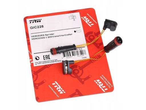 Styk Ostrzegawczy Zużycia Okładzin Hamul Gic228