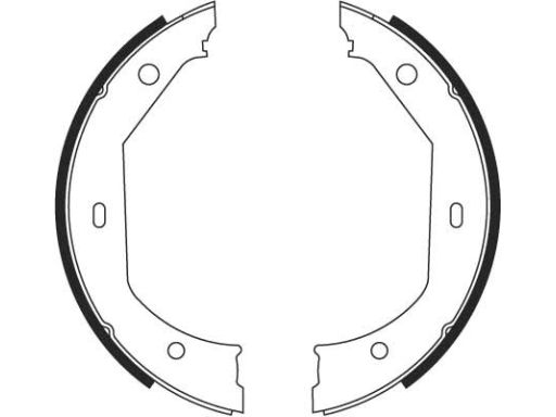 Szczęki Hamulca Postojowego Kpl. Gs8656