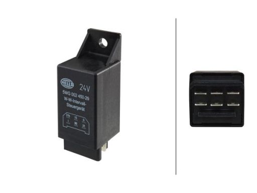 5Wg 002 450-291 Przekaźnik Przerywaczy Pracy Wycieraczek 5Wg002 450-29