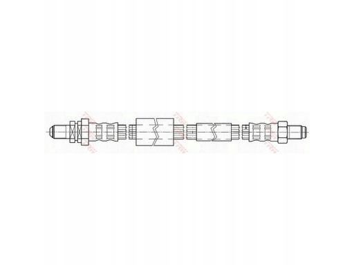 Phc125 Przewód Hamulcowy Elastyczny Phc125 Trw