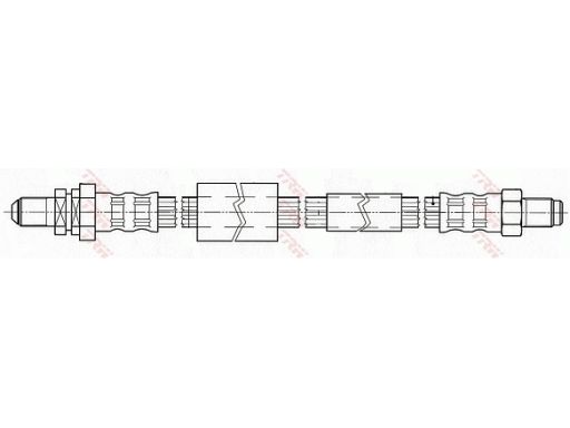 Phc125 Przewód Hamulcowy Elastyczny Phc125 Trw