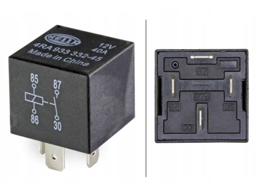 4Ra 933 332-451 Przekaźnik Prądu Pracy 4Ra933 332-451 Hella