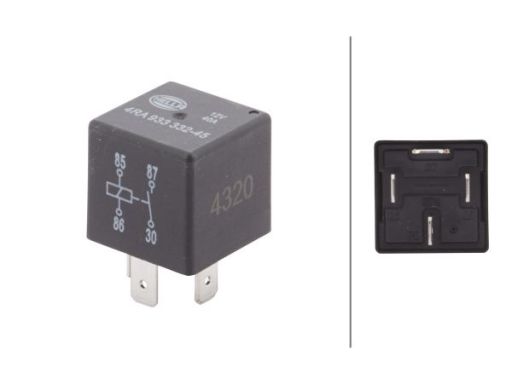 4Ra 933 332-451 Przekaźnik Prądu Pracy 4Ra933 332-451 Hella