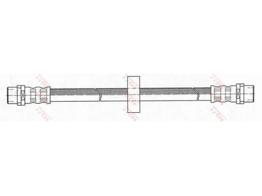 Pha262 Przewód Hamulcowy Elastyczny Pha262 Trw