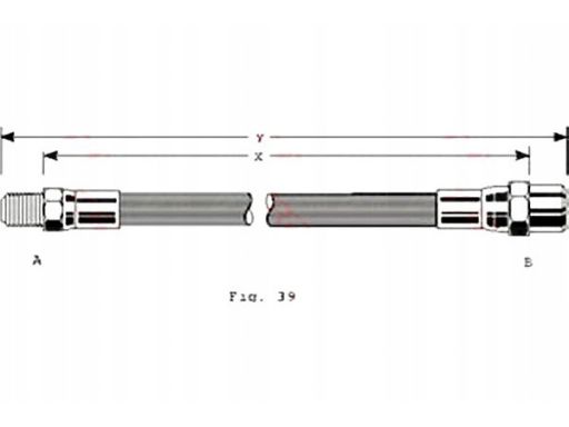 Phb122 Przewód Hamulcowy Elastyczny Phb122 Trw