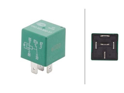 4Rd 933 332-371 Przekaźnik Prądu Pracy 4Rd933 332-371 Hella