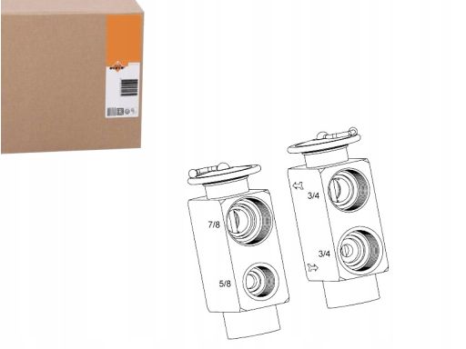 38392 Zawór Rozprężny Klimatyzacji Nrf 38392 Nrf