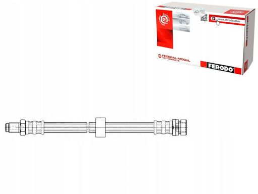 Fhy3174 Przewód Hamulcowy Elastyczny Fhy3174 Ferodo