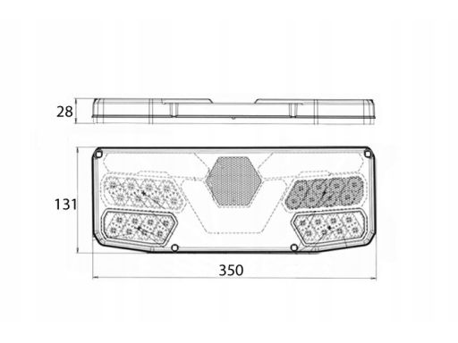 1059 Kl Szkło Lampy Świateł Tylnych 1059 Kl W138Dl Waś