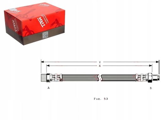 Pha243 Przewód Hamulcowy Elastyczny Pha243 Trw