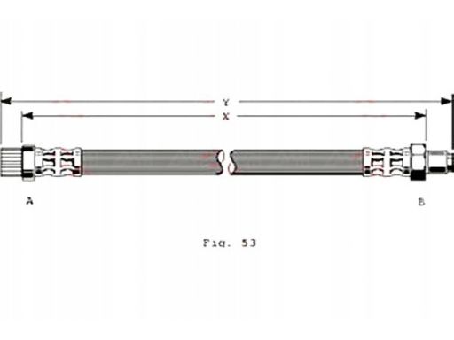 Pha243 Przewód Hamulcowy Elastyczny Pha243 Trw