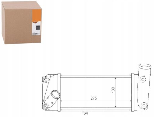 30347 Chłodnica Powietrza Doładowującego Nrf 30347 Nrf
