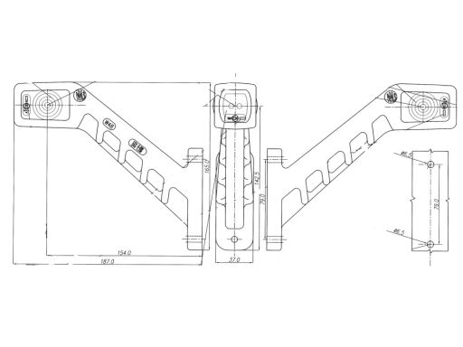 238P Światło Obrysowe 238P W48 Waś