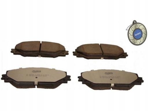 Qp5928C Klocki Ham. Toyota P. Rav4 Iii 06- Quaro Quaro