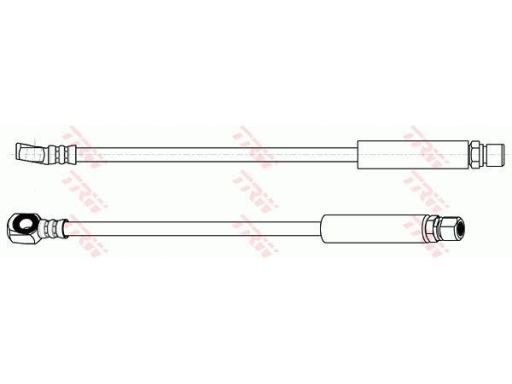 Phd348 Przewód Hamulcowy Elastyczny Phd348 Trw