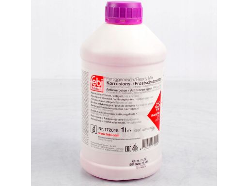 172015 Płyn Do Chłodnic 1L Fioletowy Jakość G13 Fe172015 Febi Bilstein