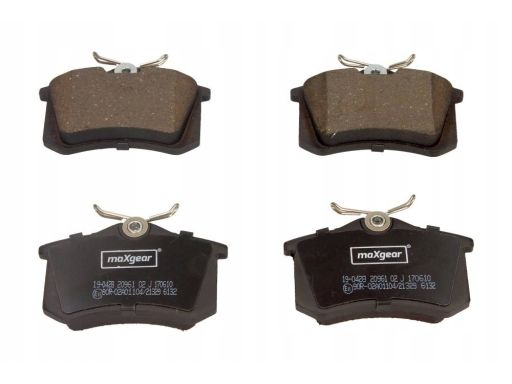 19-0428 Klocki Ham. Vw T. Golf/Bora/Passat/A3/A4 Maxgear