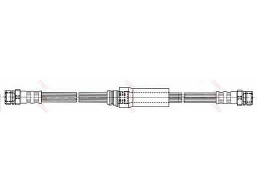 Pha514 Przewód Hamulcowy Elastyczny Pha514 Trw