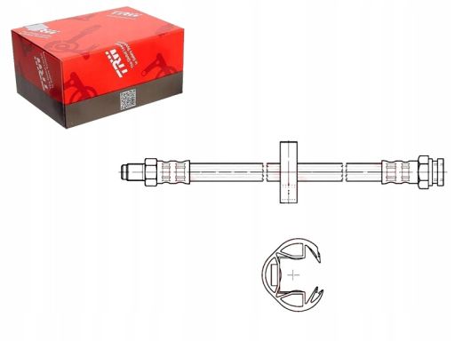 Phb302 Przewód Hamulcowy Elastyczny Phb302 Trw