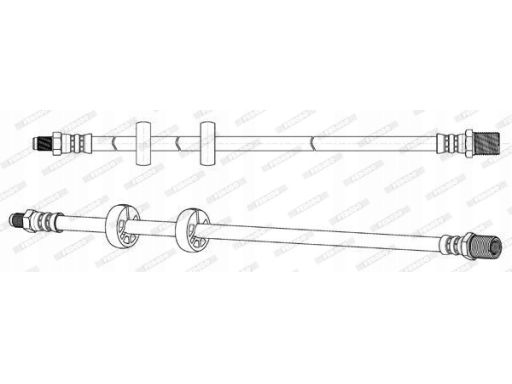 Fhy2795 Przewód Hamulcowy Elastyczny Fhy2795 Ferodo