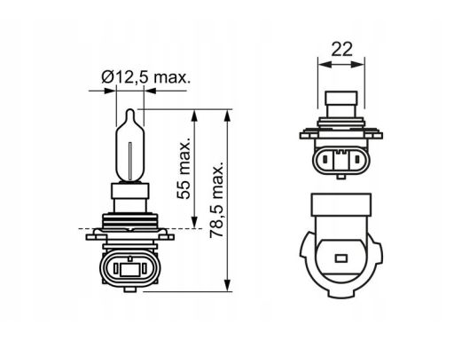 1 987 302 027 Żarówka Światła Dalekosiężnego 1 987 302 027 Bosch