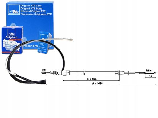 24.3727-2707.2 Linka Hamulca Postojowego 24.3727-2707.2 Ate