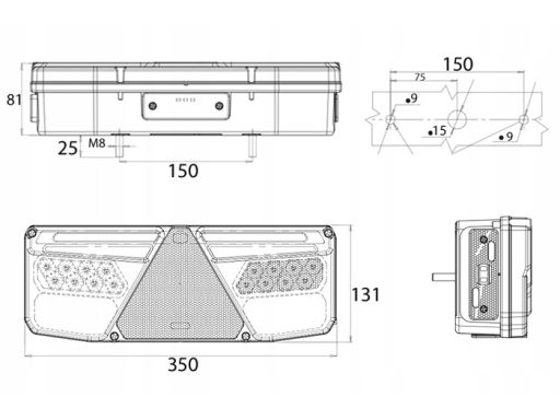 1184Kl Szkło Lampy Świateł Tylnych 1184Kl W170 Ddl Waś