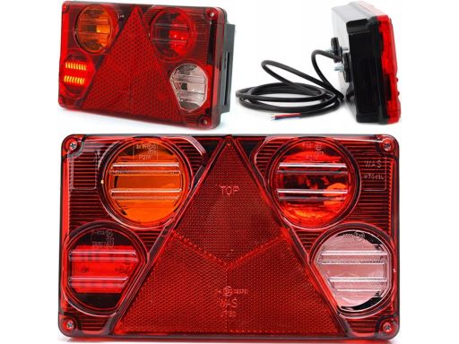 398* Lampa Tylna 398 W70Dzl Waś