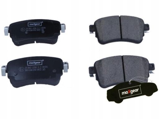 19-3663 Klocki Ham. Peugeot T. Traveller/Expert Maxgear