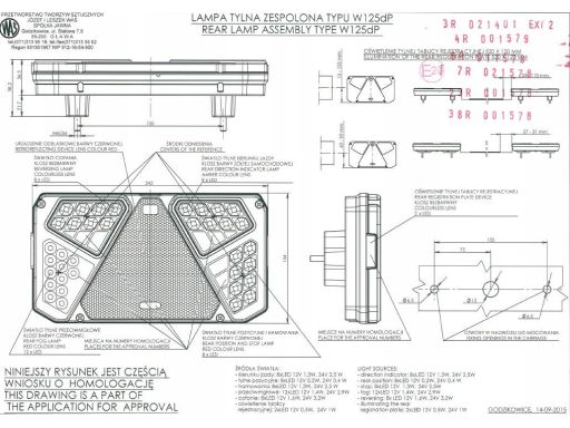 920 Lampa Tylna 920 W125Dp Waś