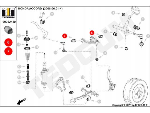 00262430 Tuleja Wahacza Ted-Gum