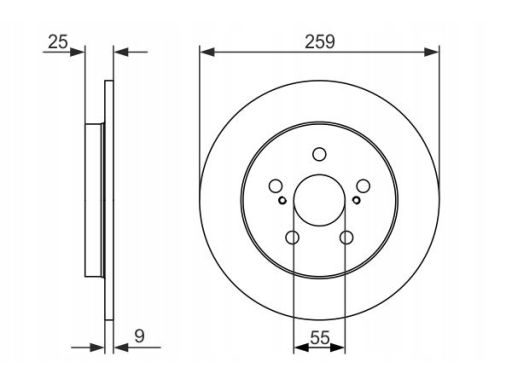 0 986 479 721 Tarcza Hamulcowa Bosch