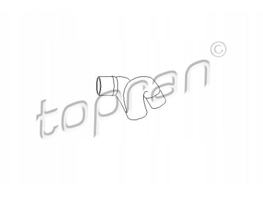 205 719 Wąż Chłodnicy Topran