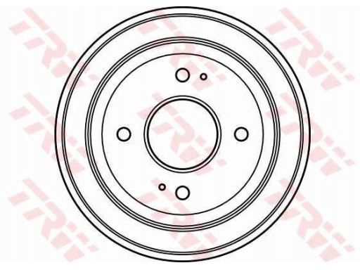 Db4109 Bęben Hamulcowy Trw