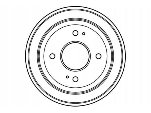 Db4109 Bęben Hamulcowy Trw