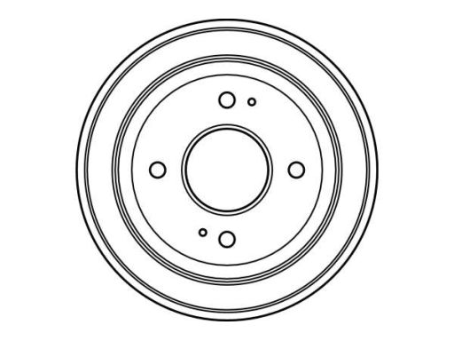 Db4109 Bęben Hamulcowy Trw