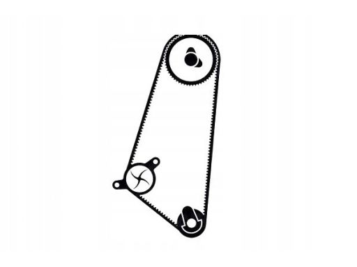 Vkmc 01103 Zestaw Paska Rozrządu + Pompa Cieczy Chł Skf