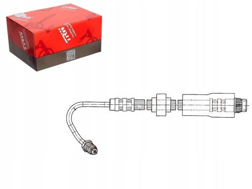 Phb543 Przewód Hamulcowy Elastyczny Trw