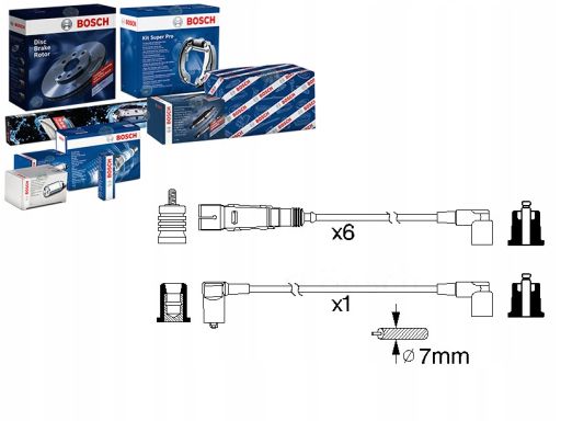 0 986 356 335 Zestaw Przewodów Zapłonowych Bosch