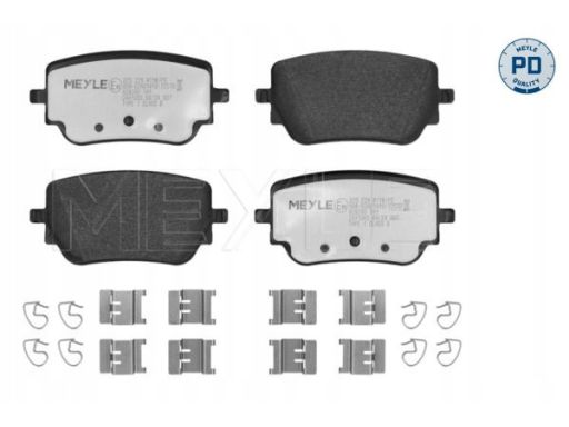 025 229 8718/Pd Klocki Ham. Db T. C118/X118/H243/X243/H2 Meyle