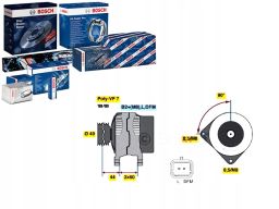 0 986 047 390 Alternator Bosch