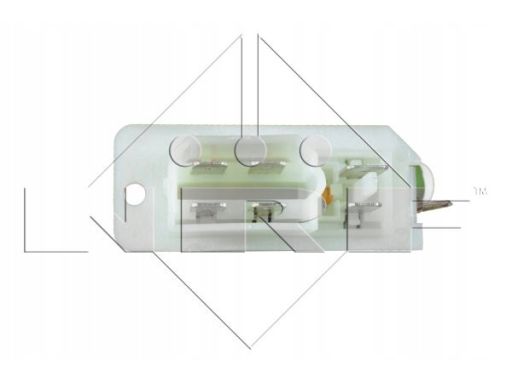 342028 Rezystor Wentylatora Dmuchawy Nrf