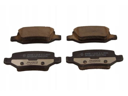 Qp4099C Klocki Ham. Db T. W168 A-Klas. Quaro Sil Quaro